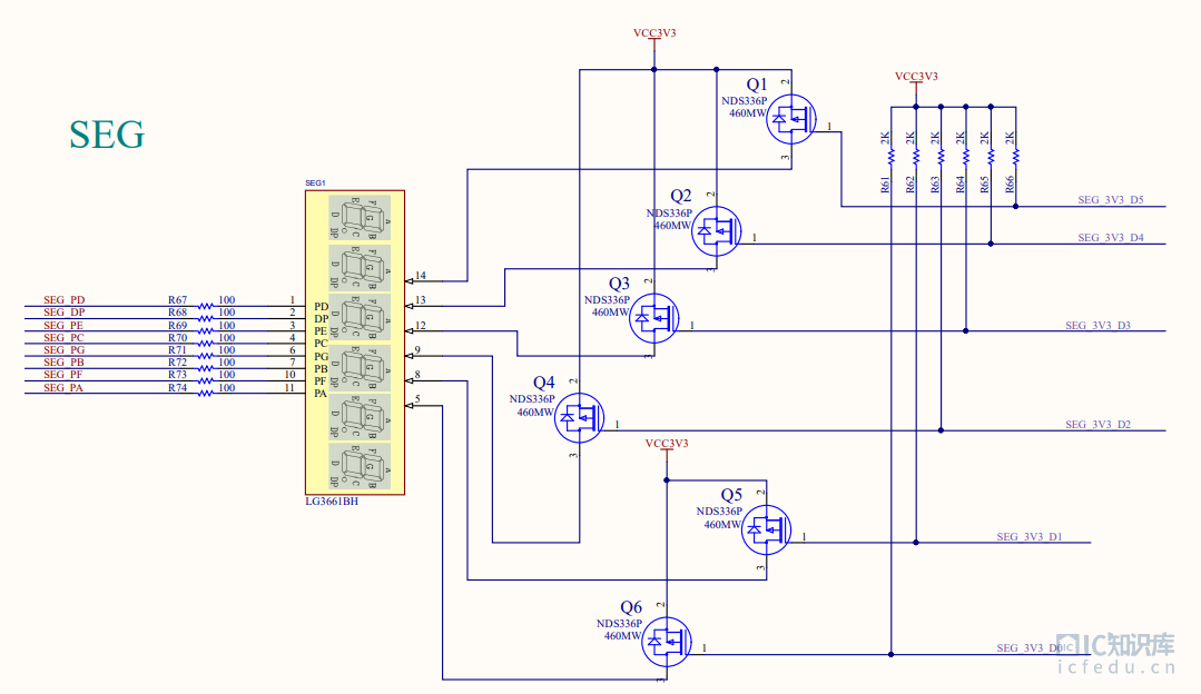 PRX100-D segment schematic